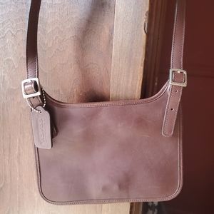 Vintage burgundy Coach purse/wallet